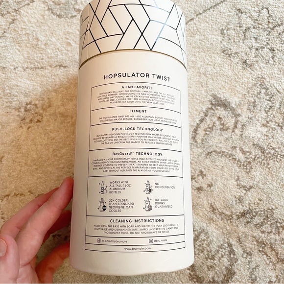 Brumate Hopsulator Twist Matte Black NWT - Picture 12 of 13